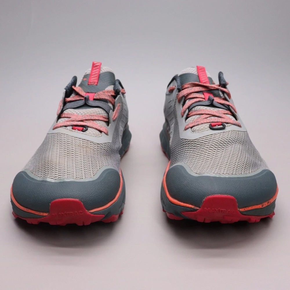 Altra Timp 3 Womens Size 10.5 Gray Red Trail Running Shoes Athletic Sneakers - Picture 4 of 12
